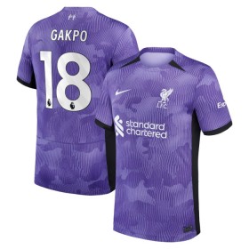 Camisetas Liverpool Gakpo 18 Tercera 2023-24 - Hombre